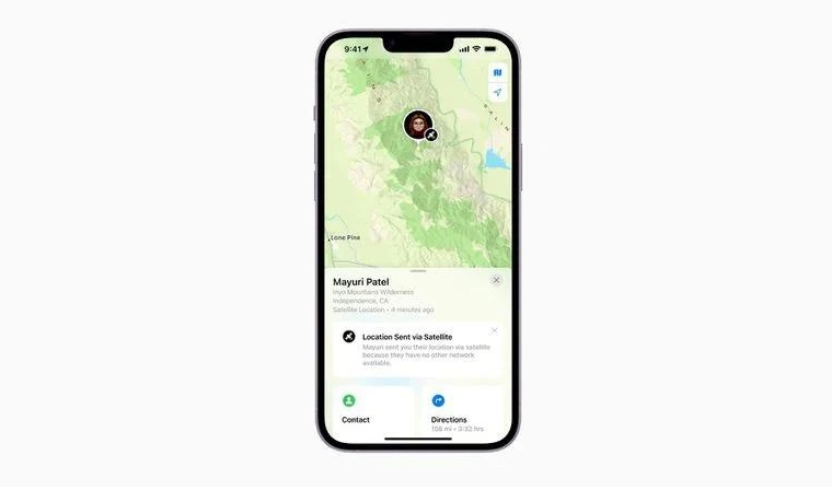 旌德苹果14维修分享iPhone14系列中 FindMy功能通过卫星分享位置方法教程 