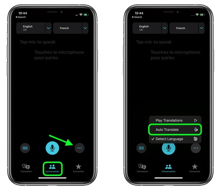 旌德苹果手机维修分享iOS 15 “翻译” App 新改进 