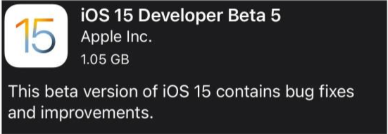 旌德苹果手机维修分享如何升级到iOS15.0 beta5 